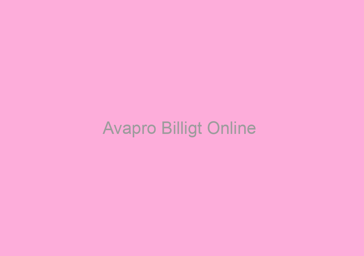 Avapro Billigt Online / FDA-godkända läkemedel